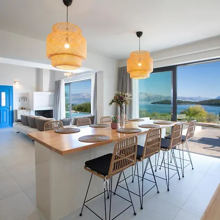 Katerina-stylish 4 Bedroom With Sea View Villa Nydri (Lefkada)